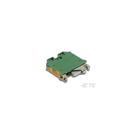 Te Connectivity Terminal Block, Grounding, 600 V AC, 8 AWG 2271689-1